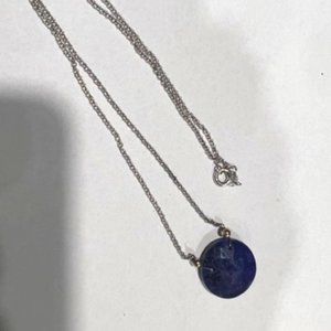 Blue Stone Necklace